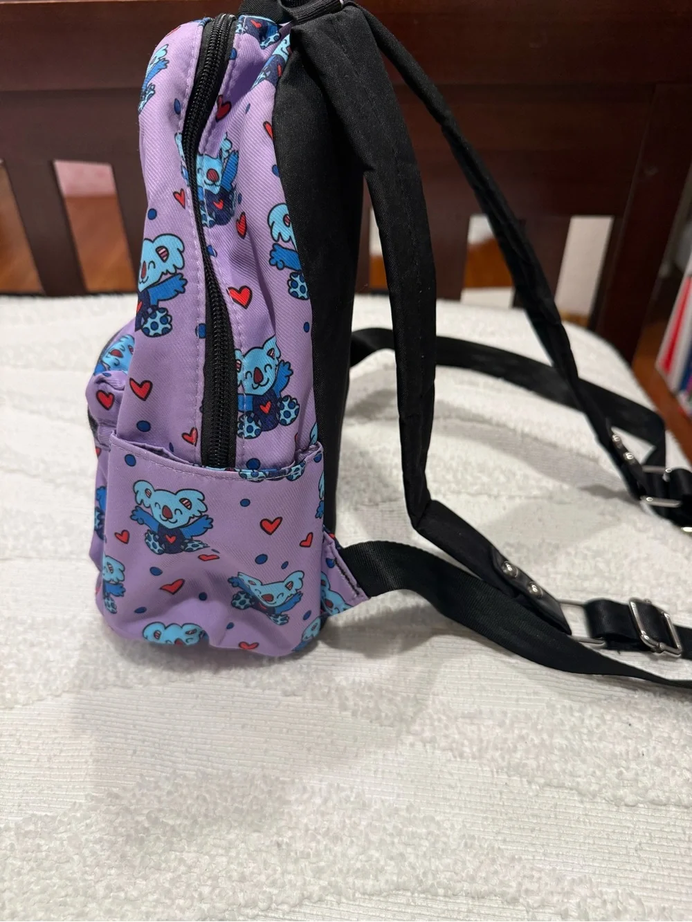 Purple Koala Kids Mini Backpack